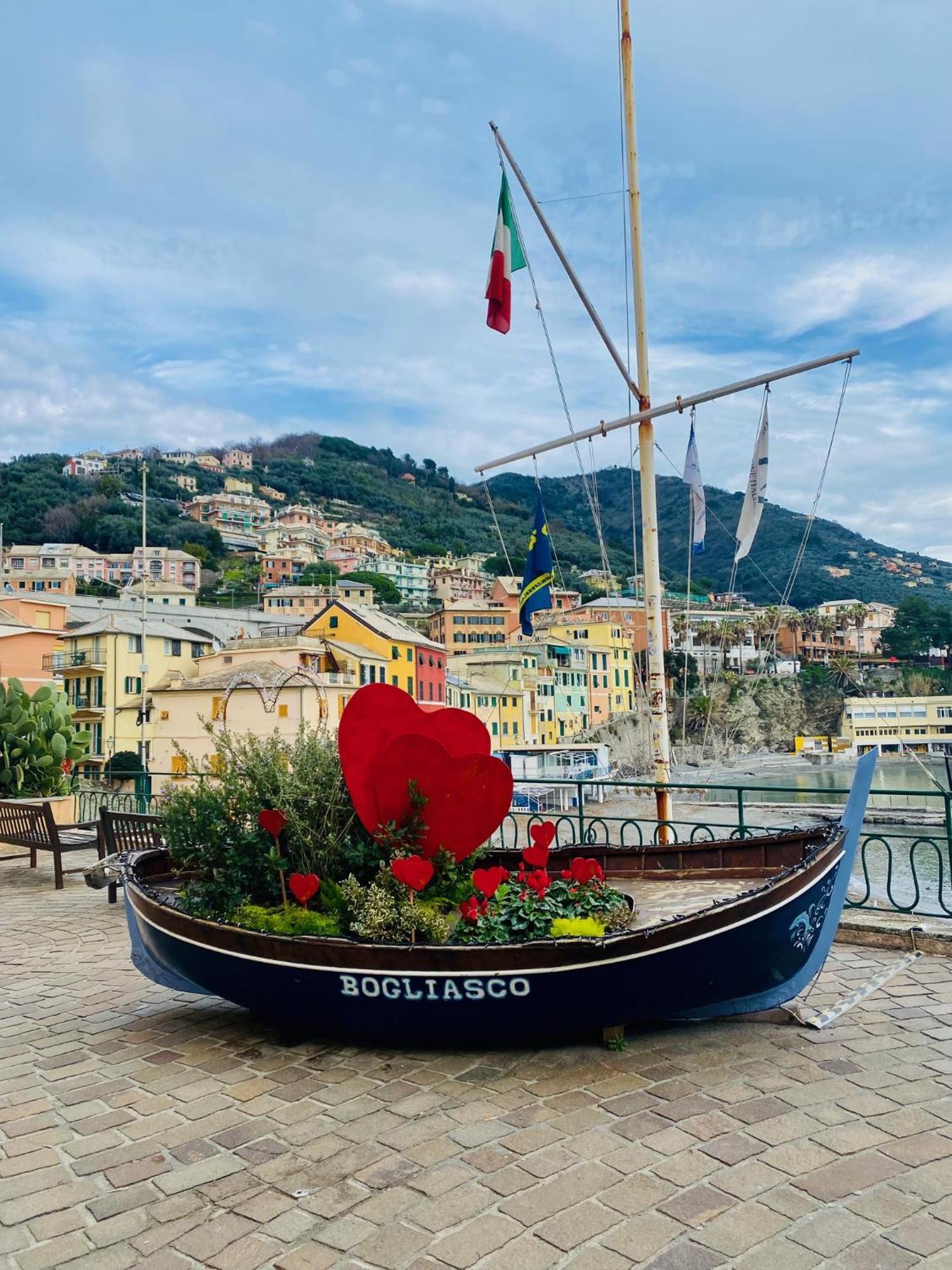 Cav Gli Ulivi Di Bogliasco Villa Dış mekan fotoğraf